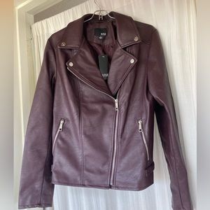 Faux Leather a.n.a. Jacket Size Large